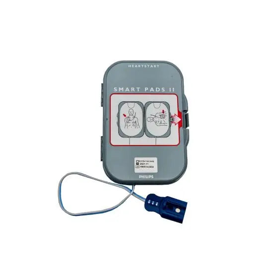 Philips Heartstart Smart Pads II on a white background