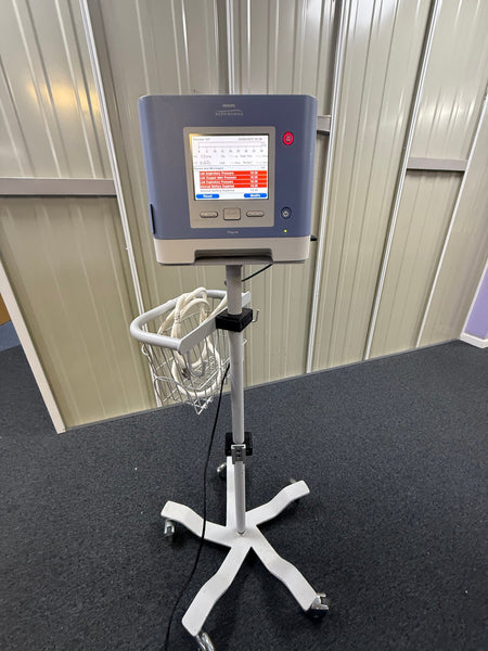 Philips Respironics Trilogy 202 Ventilator Software Version 14.2.05 - Blower Hours 491.1 Hrs on Stand SelfiMed UK