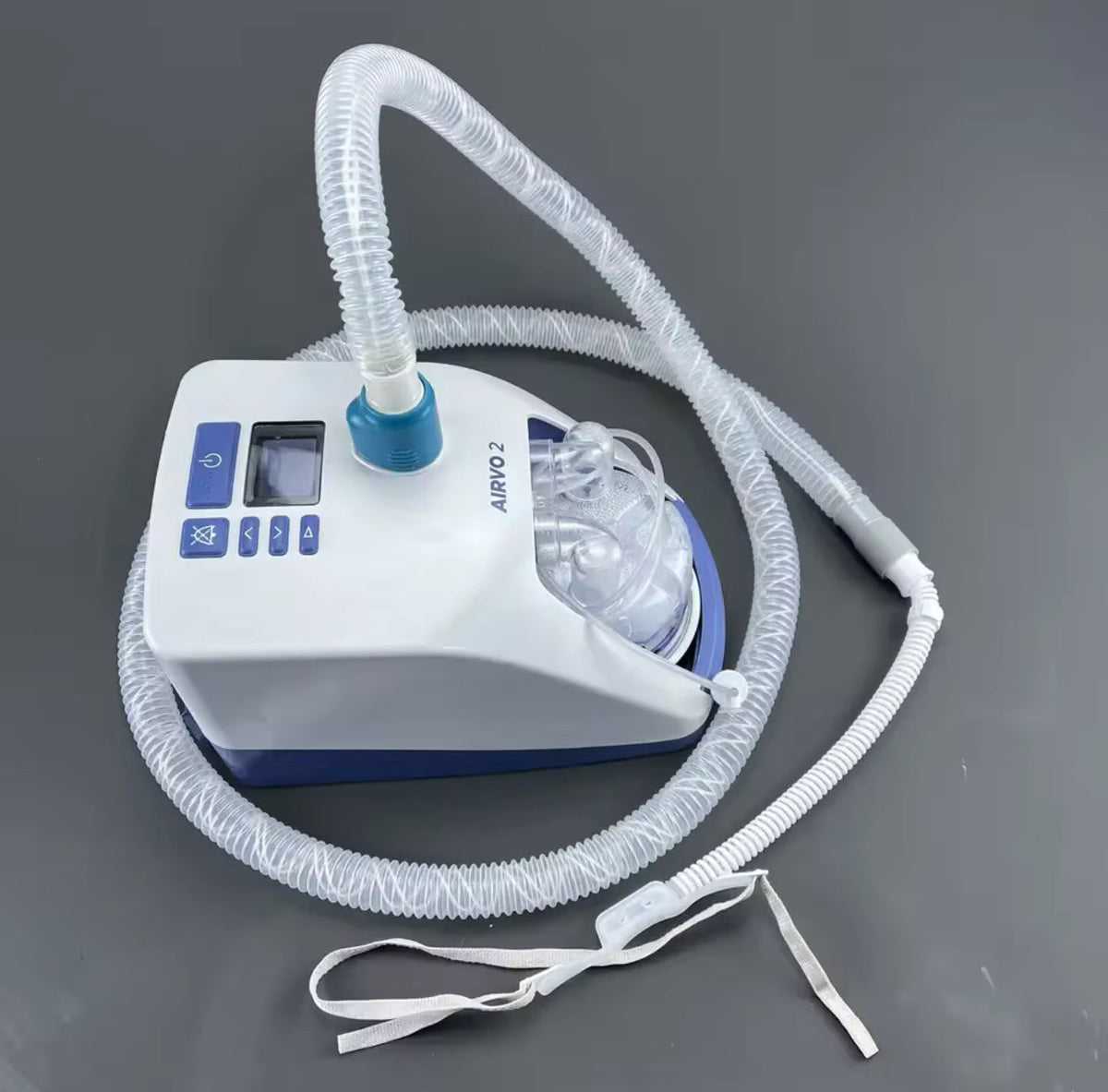 Fisher & Paykel Airvo 2 Humidifier with NEW Water Chamber & Breathing Circuit on Rollstand SelfiMed UK