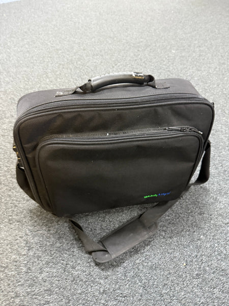 Carry bag with Welch Allyn CP50 ECG and lead accessories