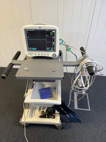 Dash 4000 multiparameter monitor with full patient cables
