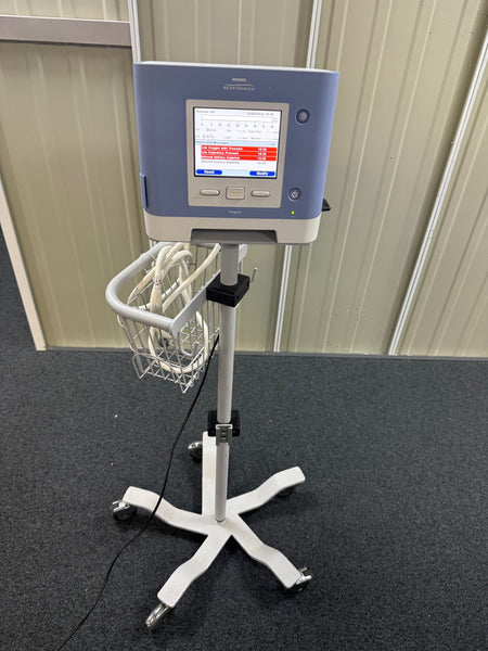 Philips Respironics Trilogy 202 Ventilator Software Version 14.2.05 - Blower Hours 491.1 Hrs on Stand SelfiMed UK
