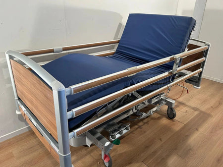Wissner-Bosserhoff Electric Patient Bed with Hospital Mattress SelfiMed UK