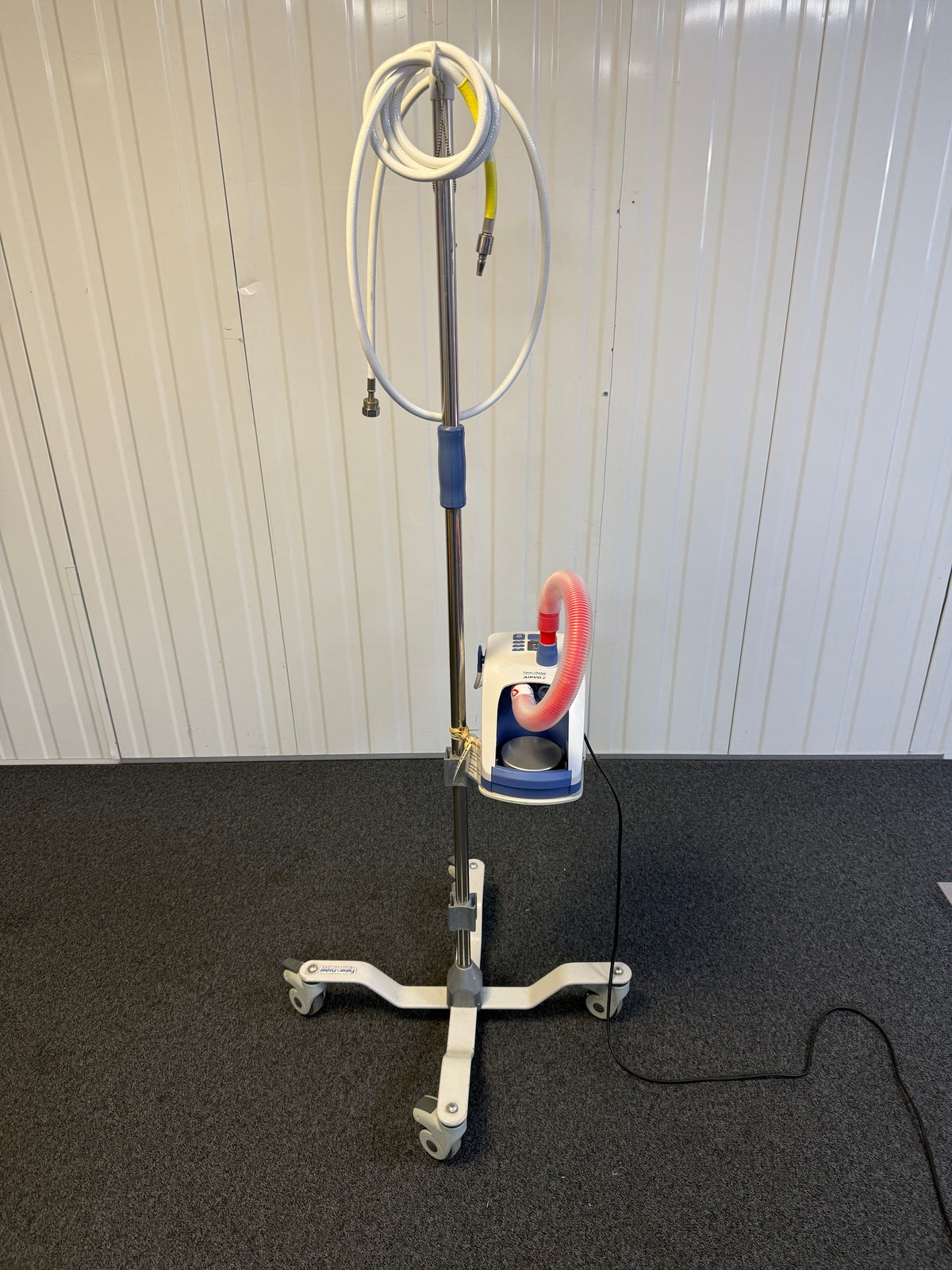 Close-up of Airvo 2 heated humidifier chamber in use