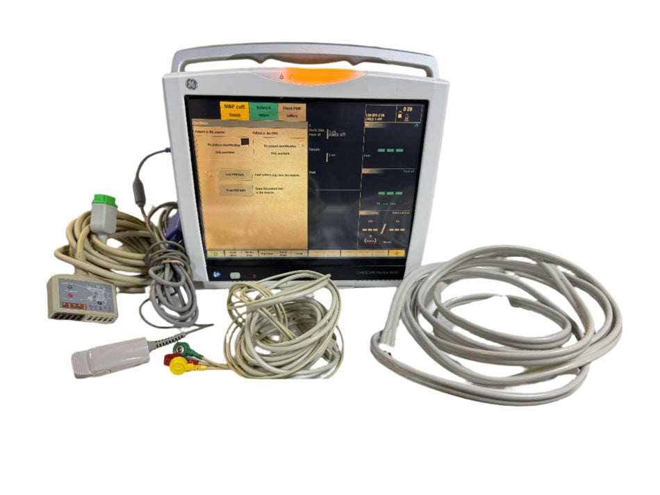 GE Carescape B450 patient monitor with touchscreen interface