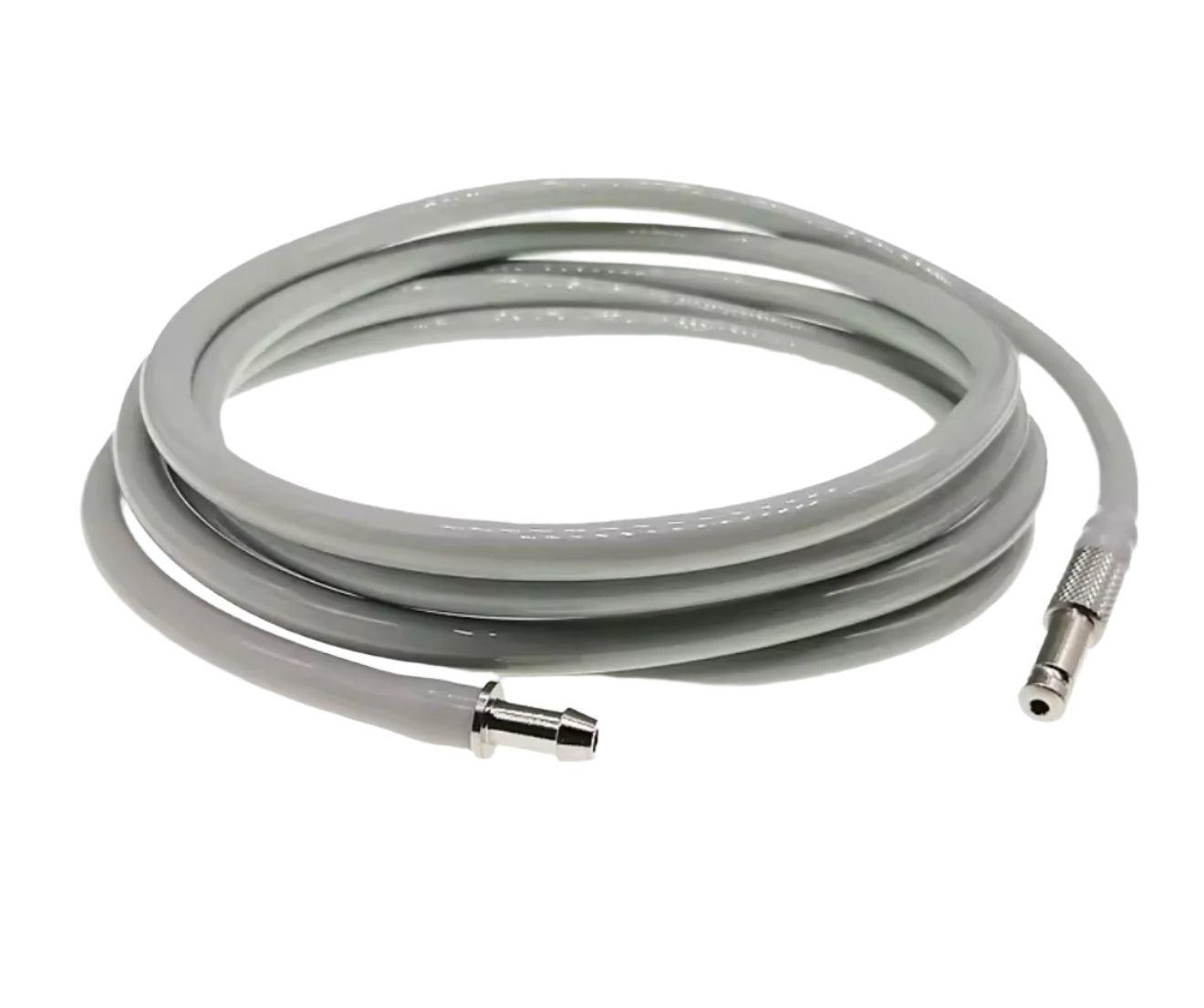 Gray hose with connectors on a white background, featuring the brand Philips