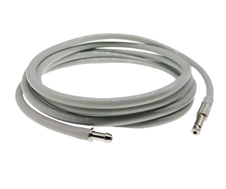 Gray hose with connectors on a white background, featuring the brand Philips