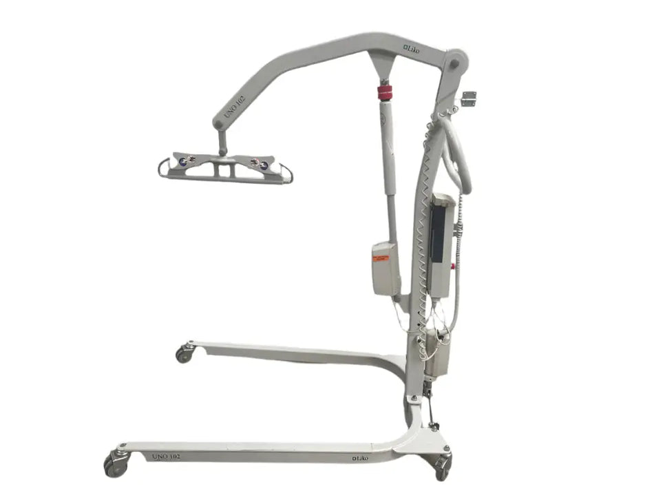 Hillrom Liko Uno 102 Mobile Lift with adjustable base and castors