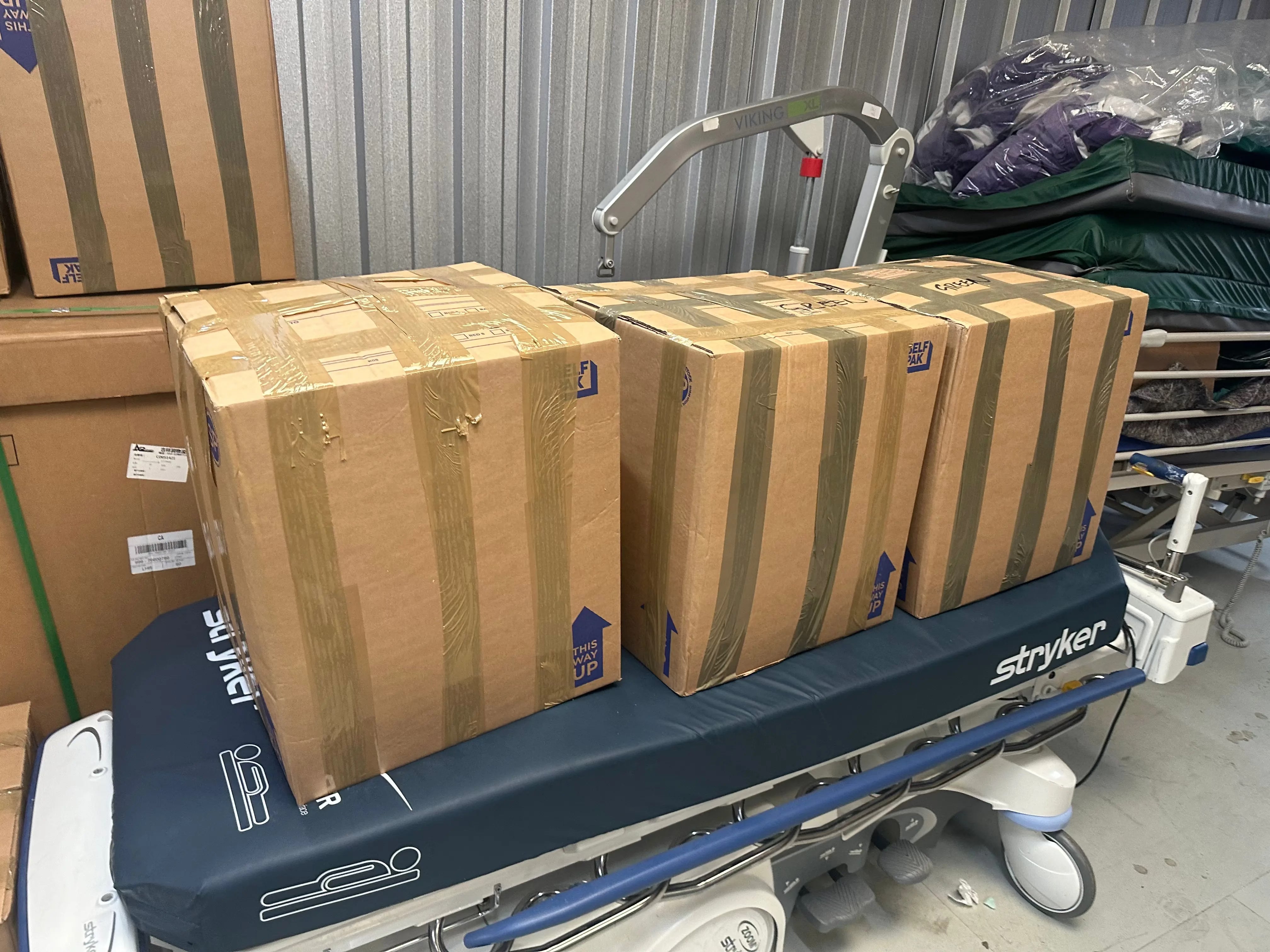 IQ Medical Dual Star Inflatable Mattress System - No Pump - SelfiMed UK