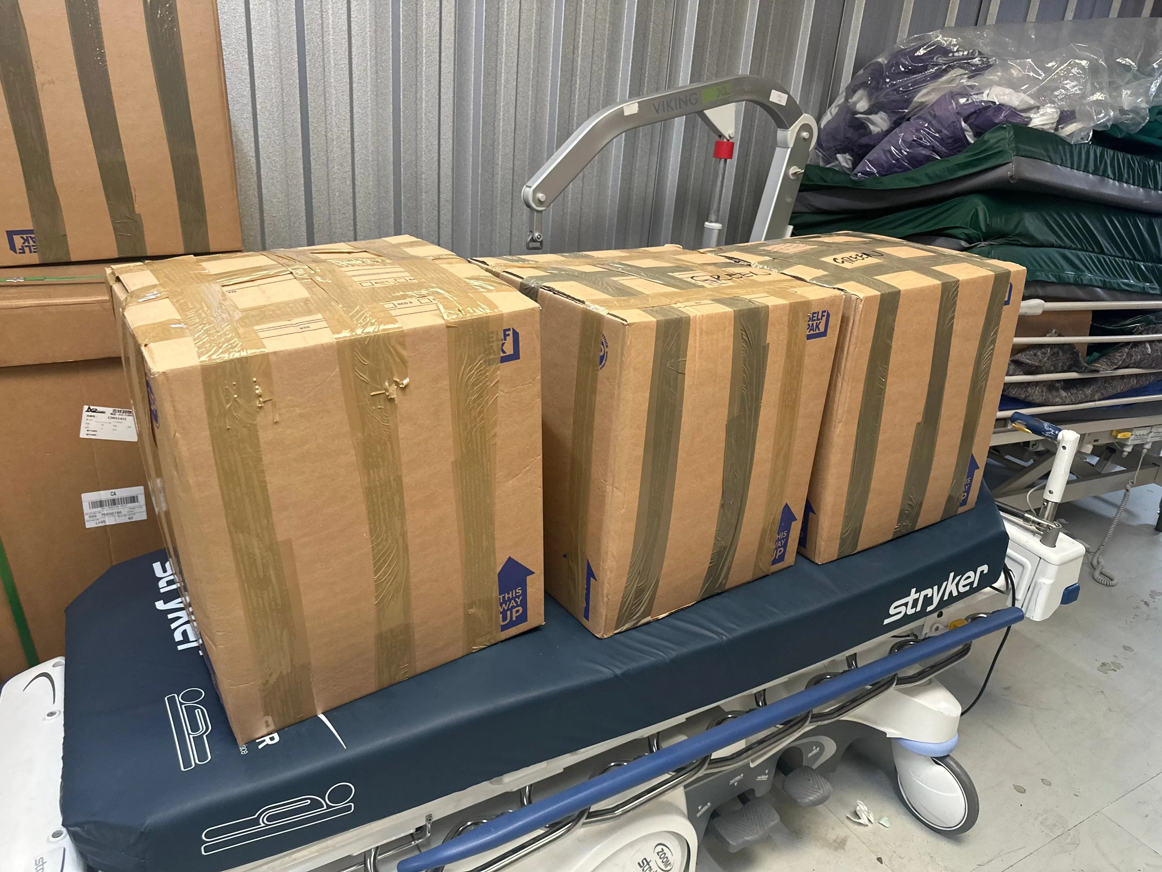 IQ Medical Dual Star Inflatable Mattress System - No Pump - SelfiMed UK