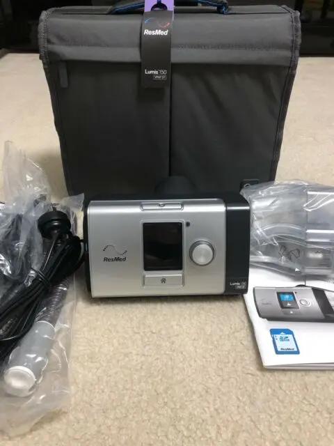ResMed CPAP machine with accessories