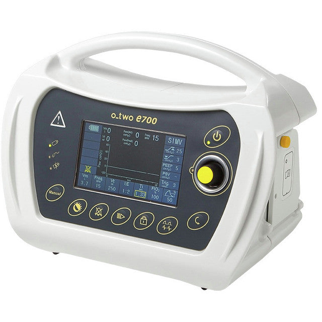 O-Two e700 automatic transport ventilator front view