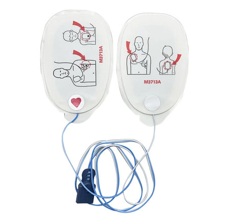 Set of Philips M3713A AED pads in packaging