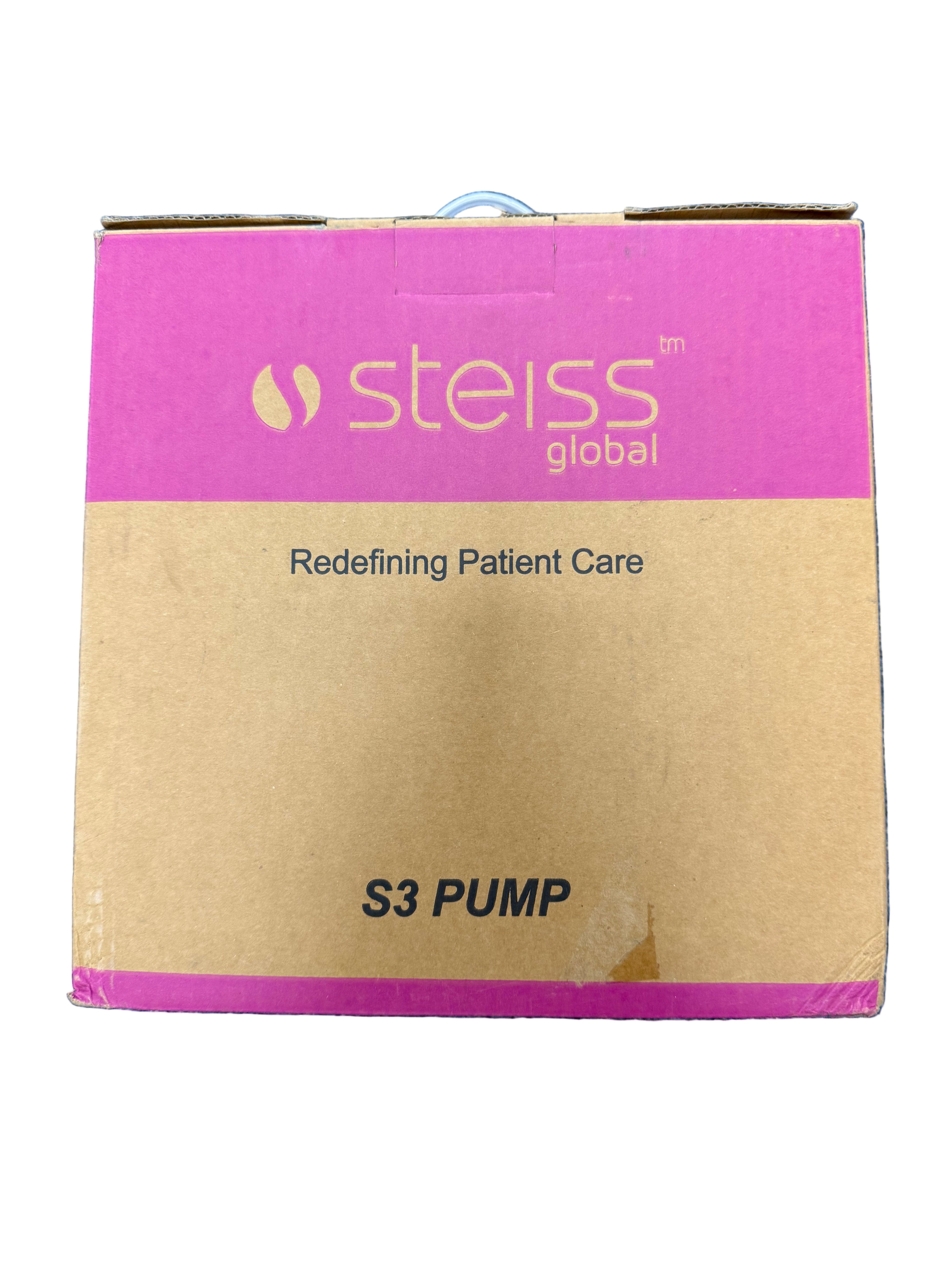 Steiss S3 Global hospital mattress pump only front view