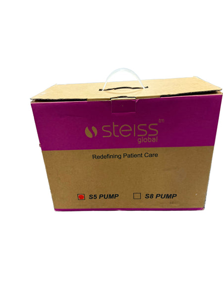 Steiss S5 Global hospital mattress pump only front view
