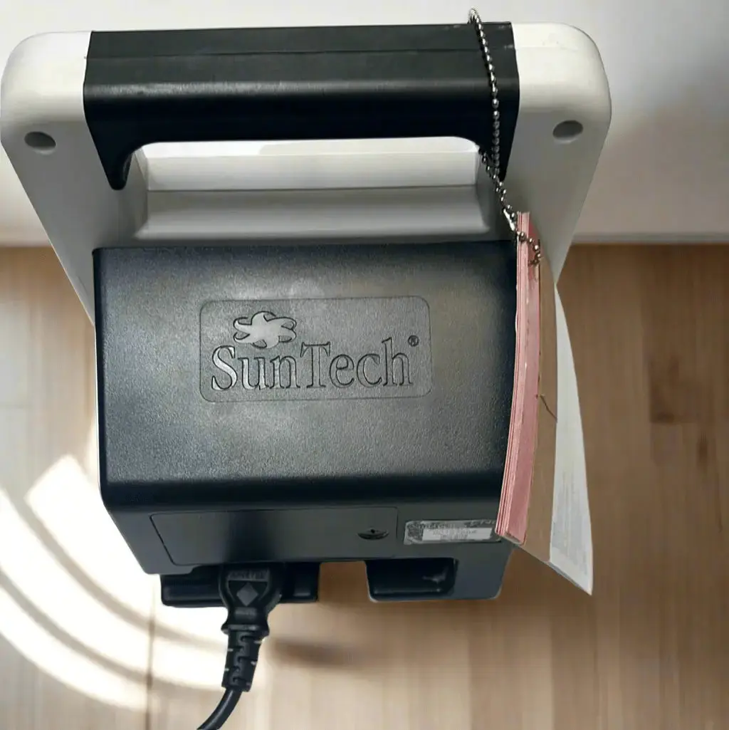 SunTech CT40 back view