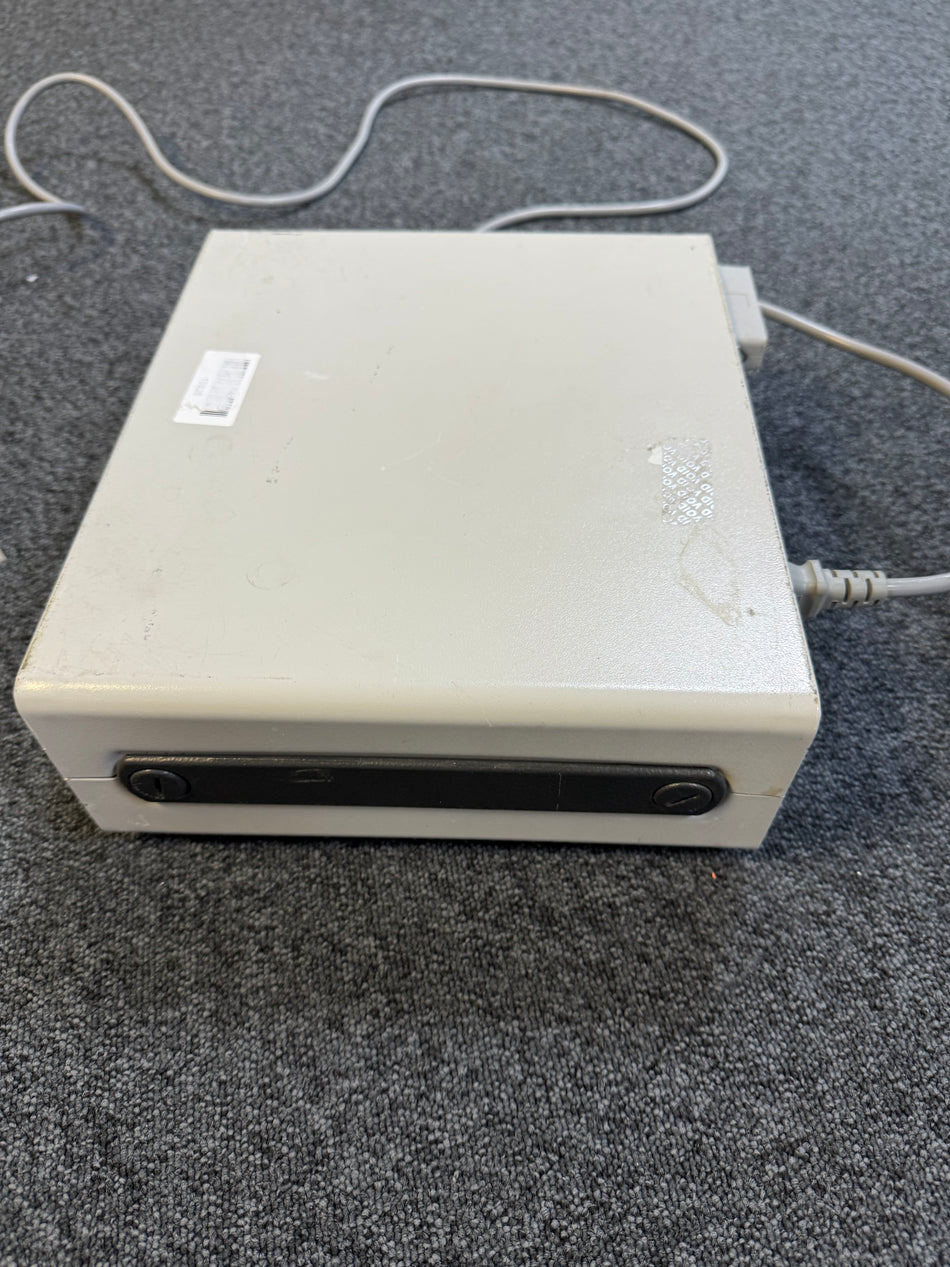 Top view of MacLab/4e with BNC trigger and channel ports