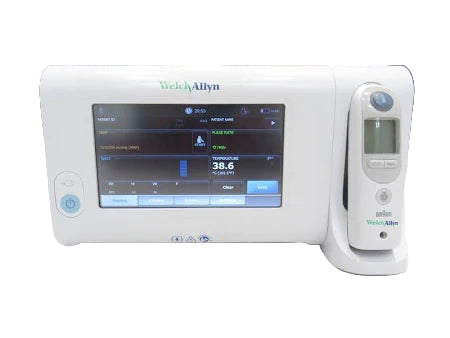Welch Allyn Connex Spot Vital Signs Monitor on Stand with Power Supply and Accessories SelfiMed UK
