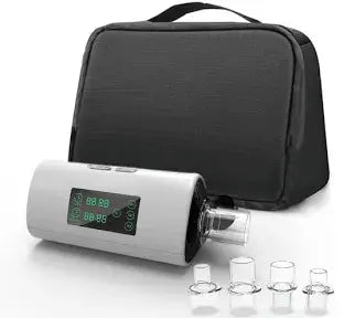 AFDEAL Portable CPAP Cleaner And Sanitiser with LED Display and Carrying Bag