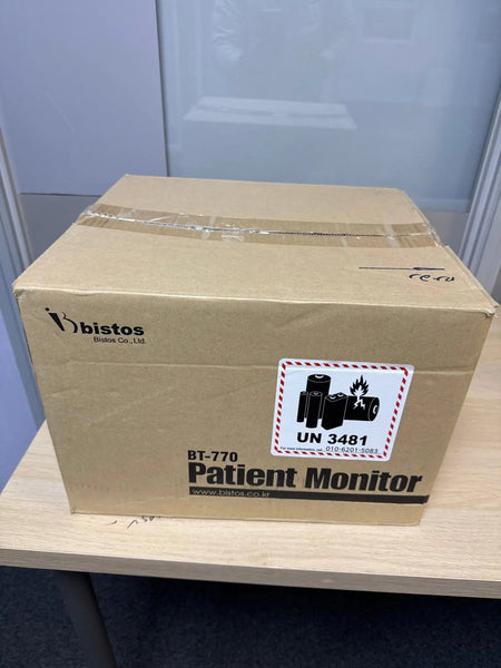 Bistos BT - 770 Patient Monitor with SPO2, T1, T2, ECG, NIBP and CO2/AG Options - SelfiMed UK