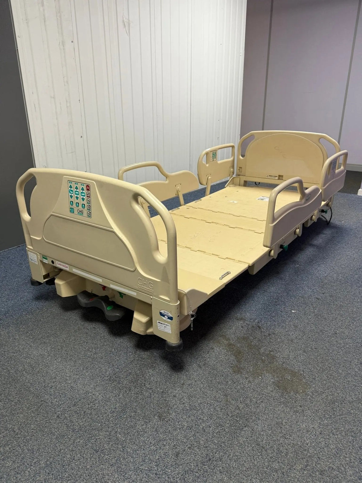 CHG Spirit Hospital UltraLow Bed with Controller - SelfiMed UK