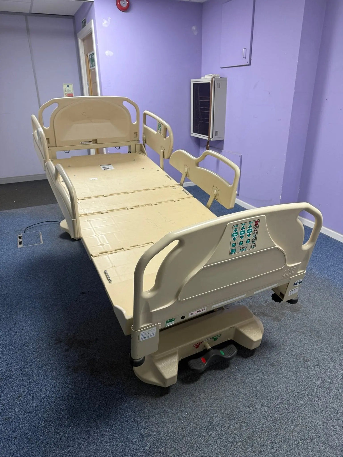 CHG Spirit Hospital UltraLow Bed with Controller - SelfiMed UK
