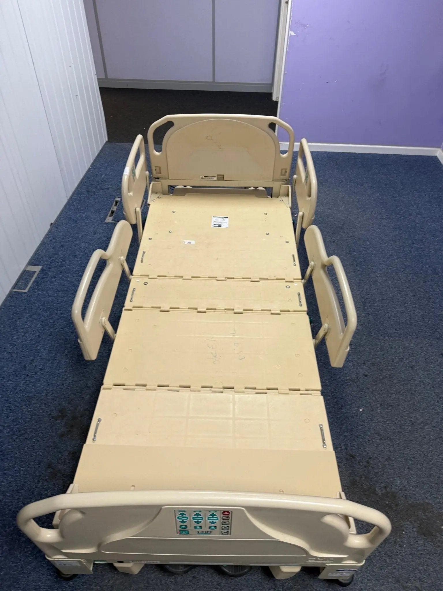 CHG Spirit Hospital UltraLow Bed with Controller - SelfiMed UK