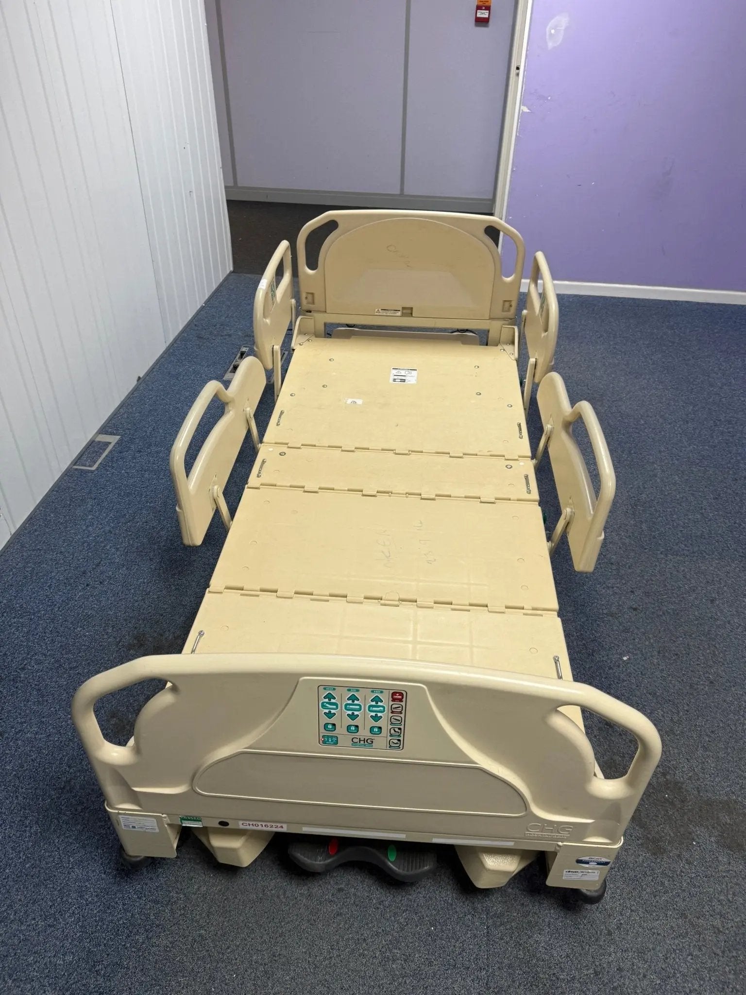CHG Spirit Hospital UltraLow Bed with Controller - SelfiMed UK