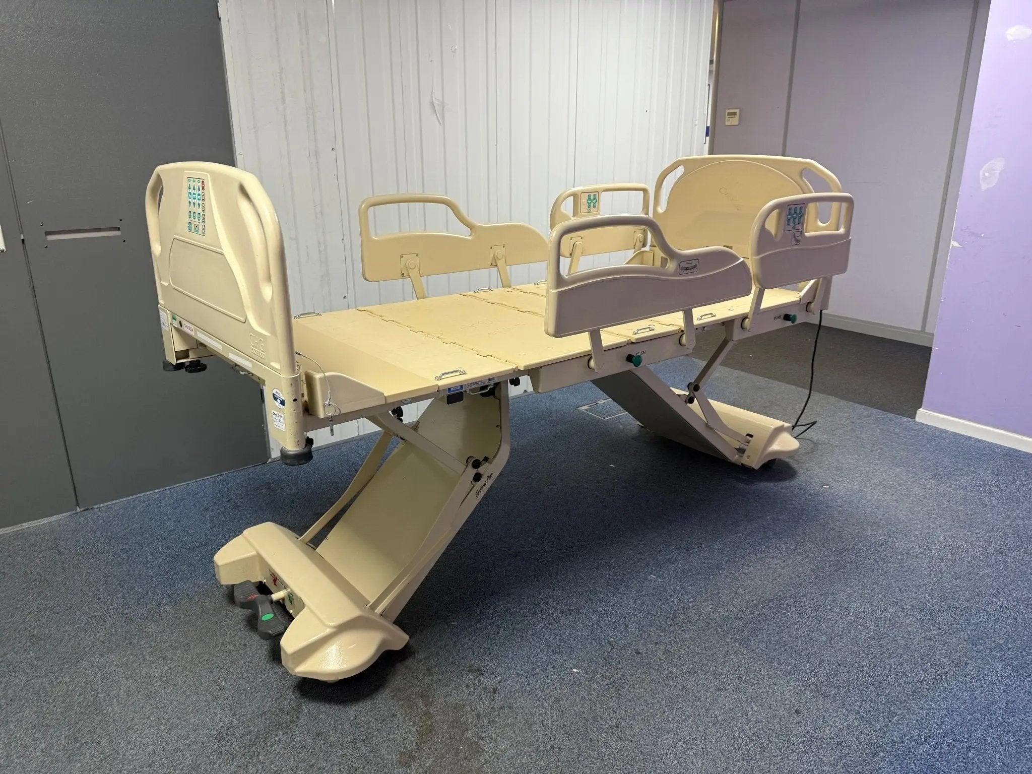 CHG Spirit Hospital UltraLow Bed with Controller - SelfiMed UK