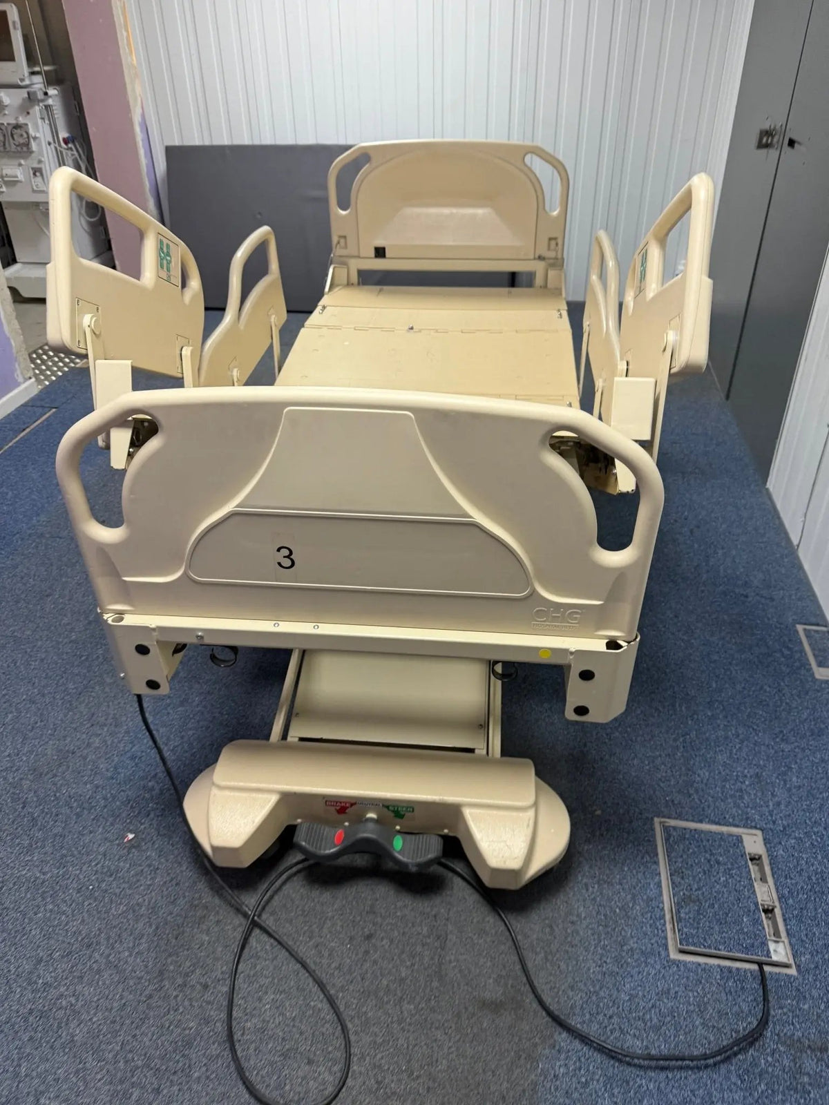 CHG Spirit Hospital UltraLow Bed with Controller - SelfiMed UK