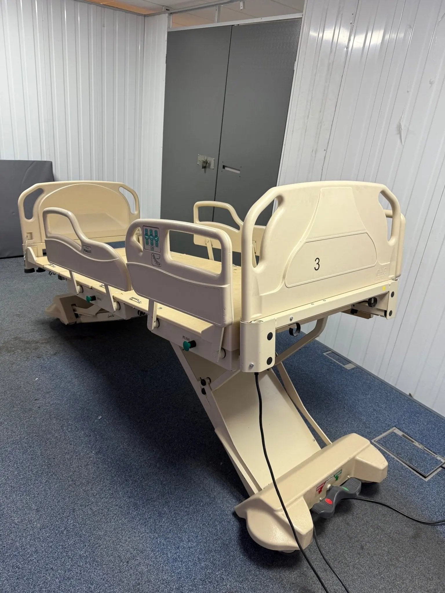 CHG Spirit Hospital UltraLow Bed with Controller - SelfiMed UK