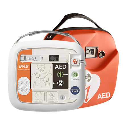 CU Medical Systems Inc iPAD SP1 Intelligent Public Access Defibrillator with New Battery and Pads