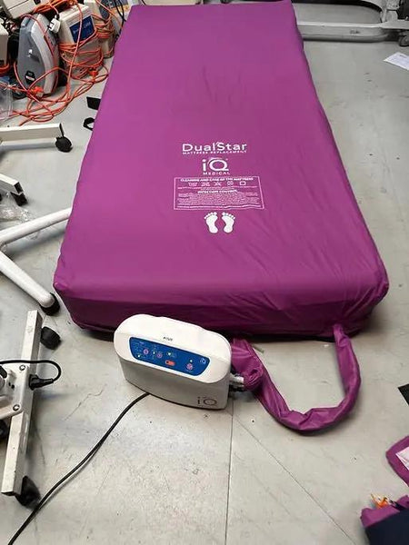 IQ Medical Dual Star Inflatable Mattress System - No Pump - SelfiMed UK