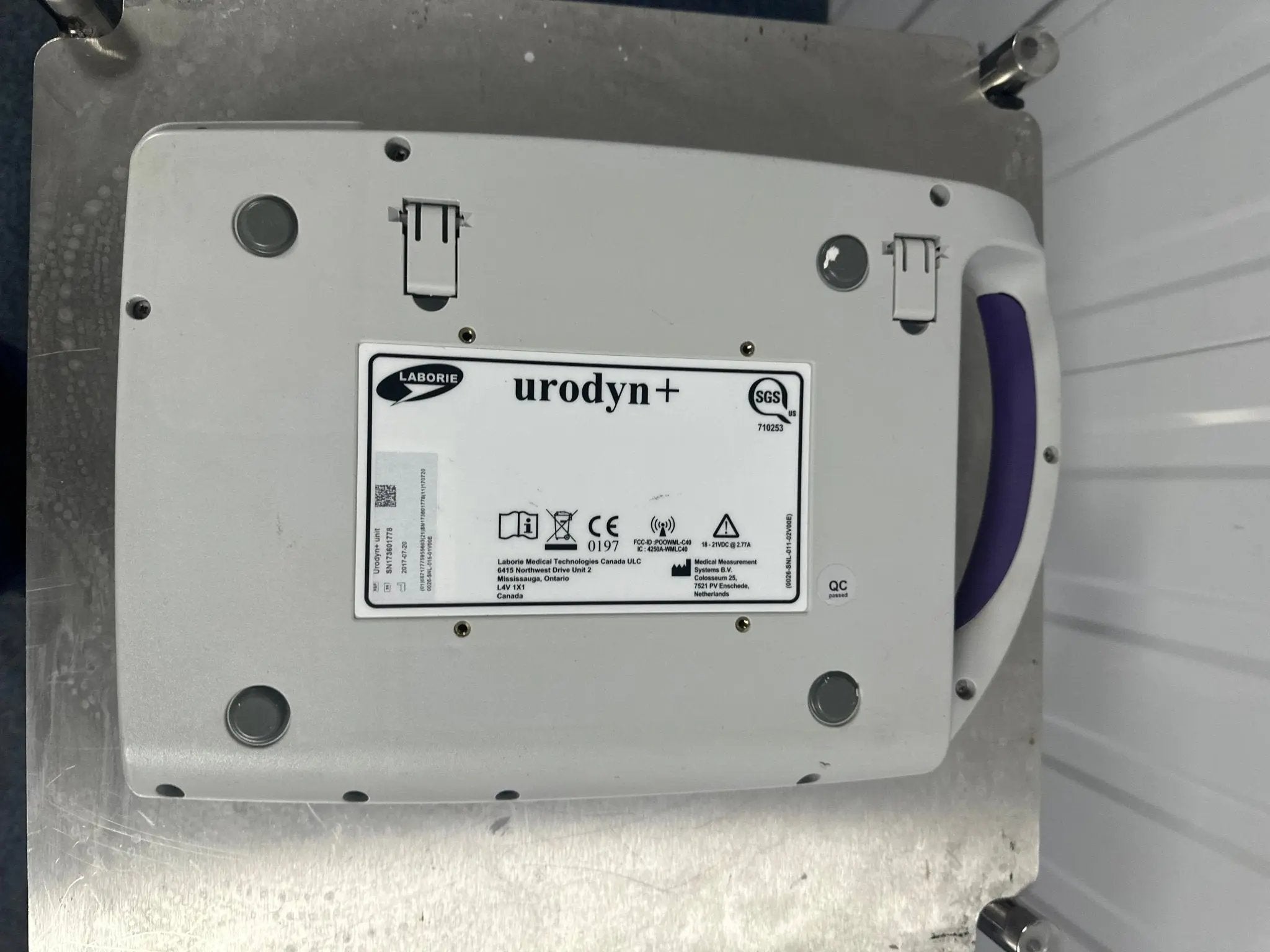 Laborie Urodyn Flowmeter Unit with Battery - SelfiMed UK