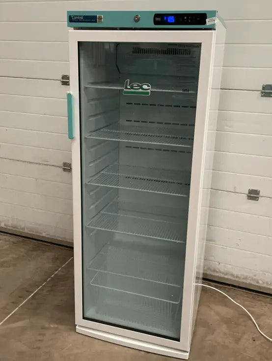 LEC Control PGRC273UK Pharmacy Fridge 273L with Glass Door - SelfiMed UK