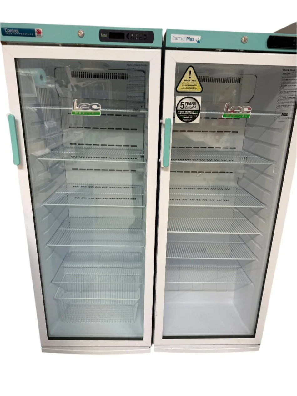 LEC Control PGRC273UK Pharmacy Fridge 273L with Glass Door - SelfiMed UK
