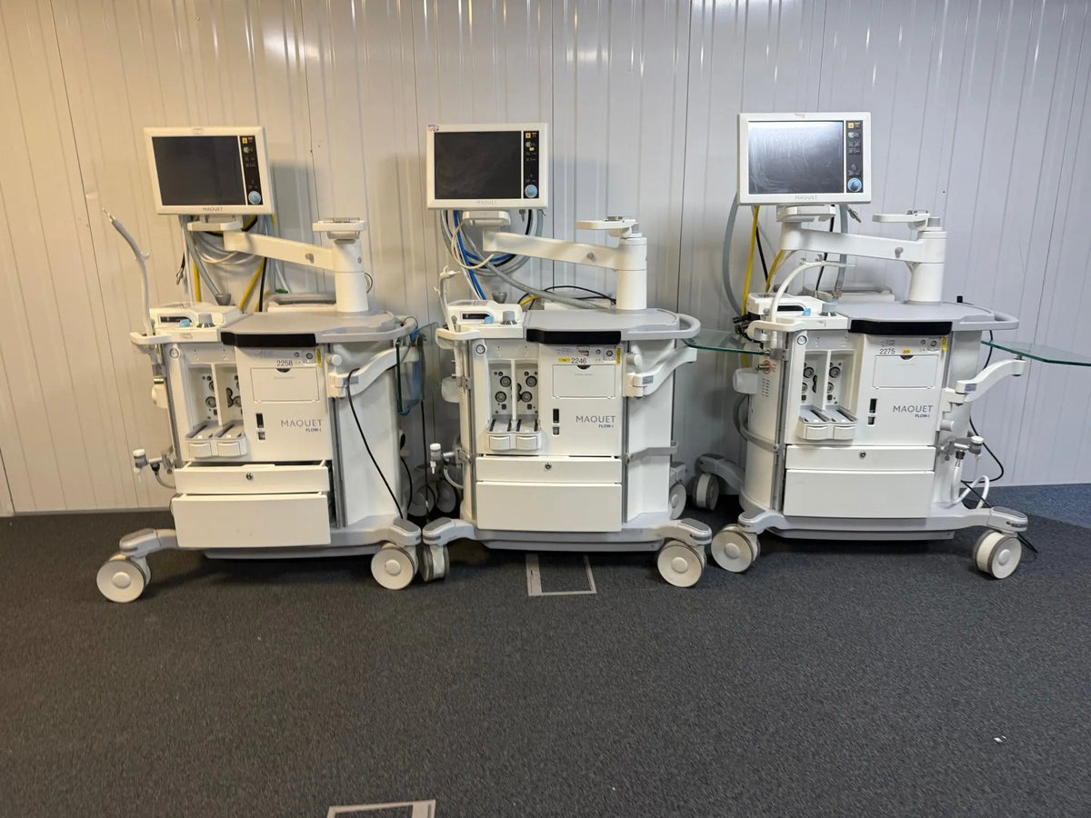 Maquet Flow - i Anaesthesia Machine with Hose - System Version 4.9 - Software Version 04.09.00