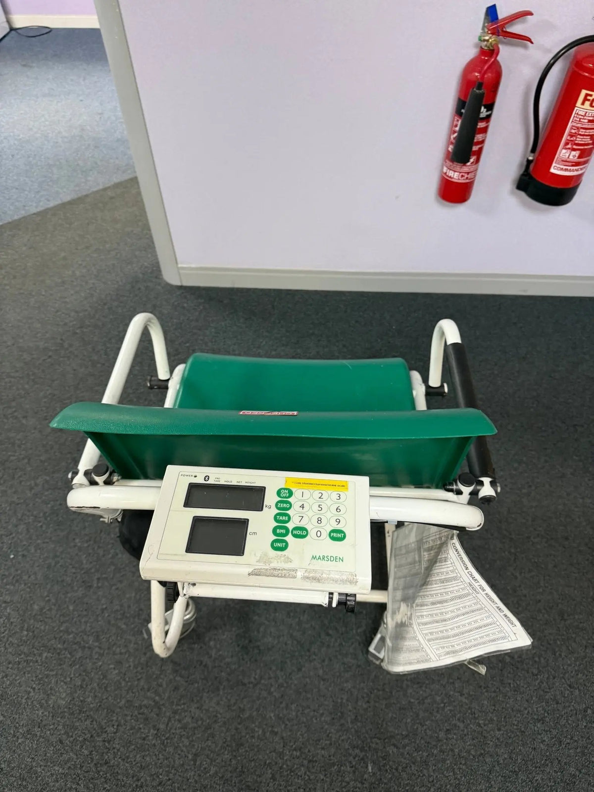 Marsden M - 200 High Capacity Bariatric Digital Chair Scale Class III 300kg Capacity with BMI