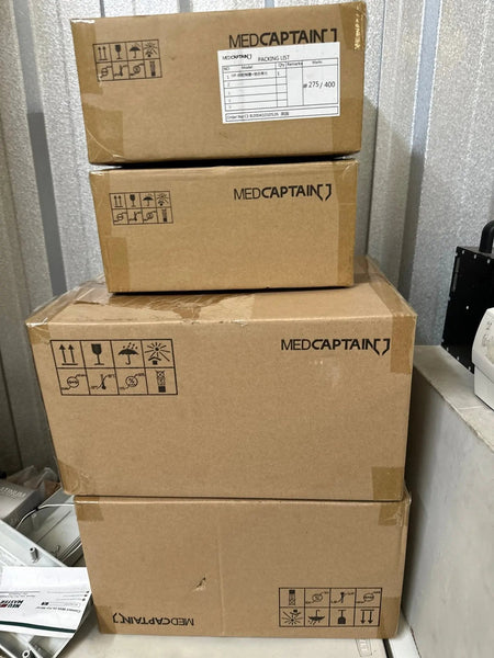 MedCaptain HP - 80 Cabinet / Workstation with HP - 80 Cabinet Cover & Pole Clamp - New in Box