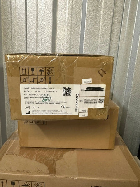 MedCaptain HP - 80 Cabinet / Workstation with HP - 80 Cabinet Cover & Pole Clamp - New in Box