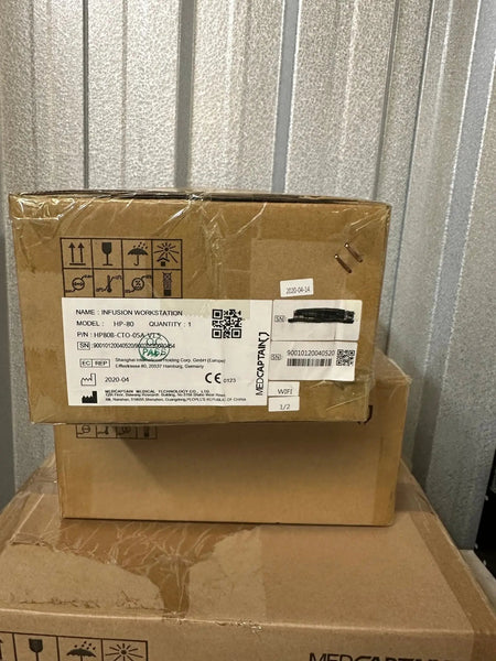 MedCaptain HP - 80 Cabinet / Workstation with HP - 80 Cabinet Cover & Pole Clamp - New in Box