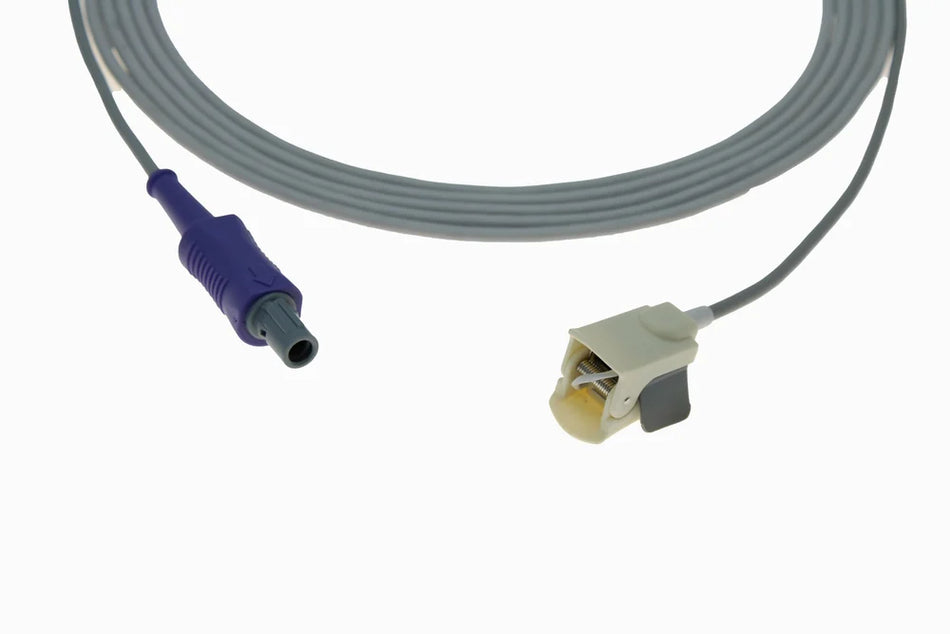 Reusable paediatric SpO₂ sensor with 6-pin Mindray connector