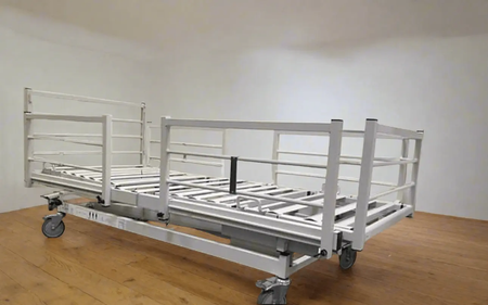 Oska 10001 Hospital Bed with Controller and Mattress - SelfiMed UK