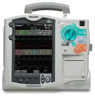 Philips Heartstart MRx Defibrillator with Pacer, Module, ECG & Printing Options - SelfiMed UK