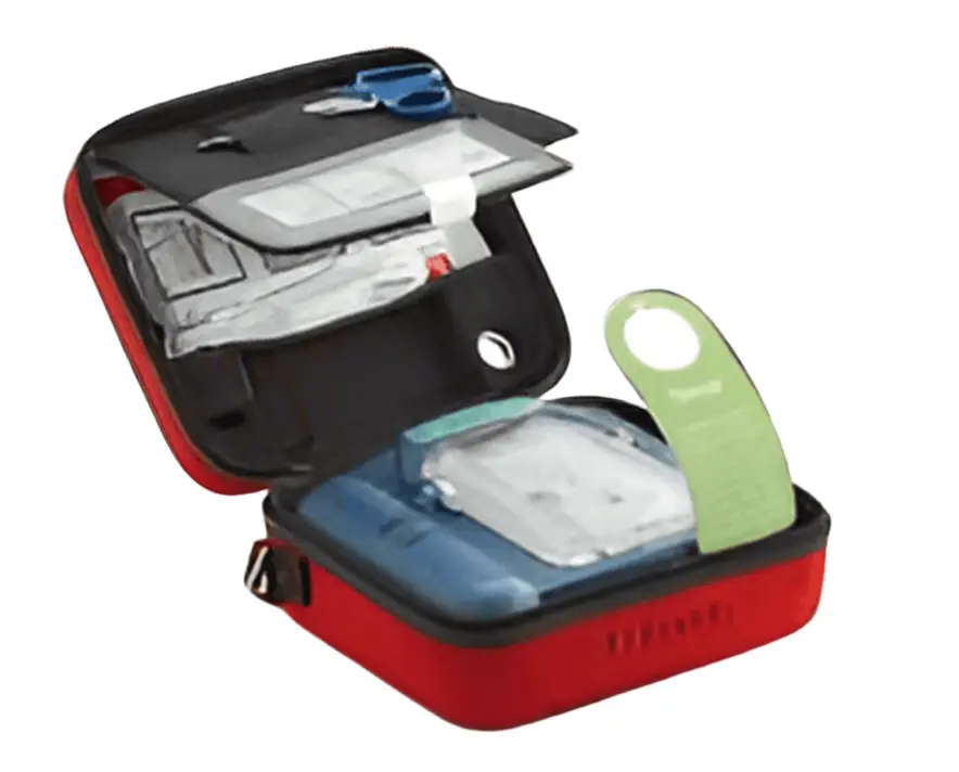 Philips/Laerdal HS1 AED Defibrillator with Pads & Carry Case - 2027 LiMnO2 M5070A Battery