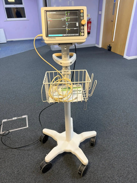 Philips SureSigns VM4 Patient Monitor on Rollstand - SelfiMed UK