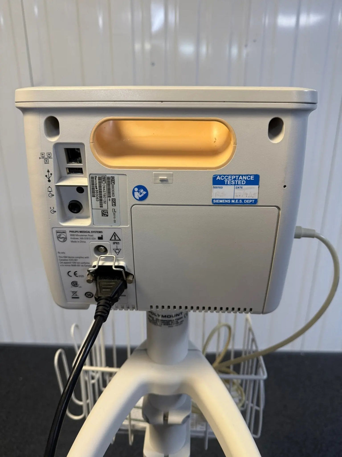 Philips SureSigns VM4 Patient Monitor on Rollstand - SelfiMed UK