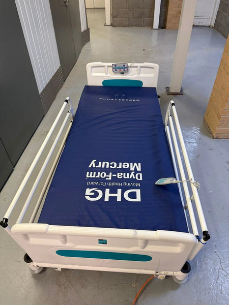 Sidhil Innov8 Low Level Bed with Hospital Bed Mattress - SelfiMed UK