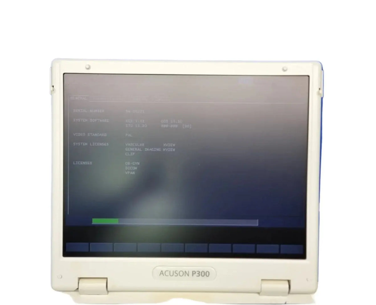 Siemens Acuson P300 Portable Ultrasound System **NO HDD** - SelfiMed UK