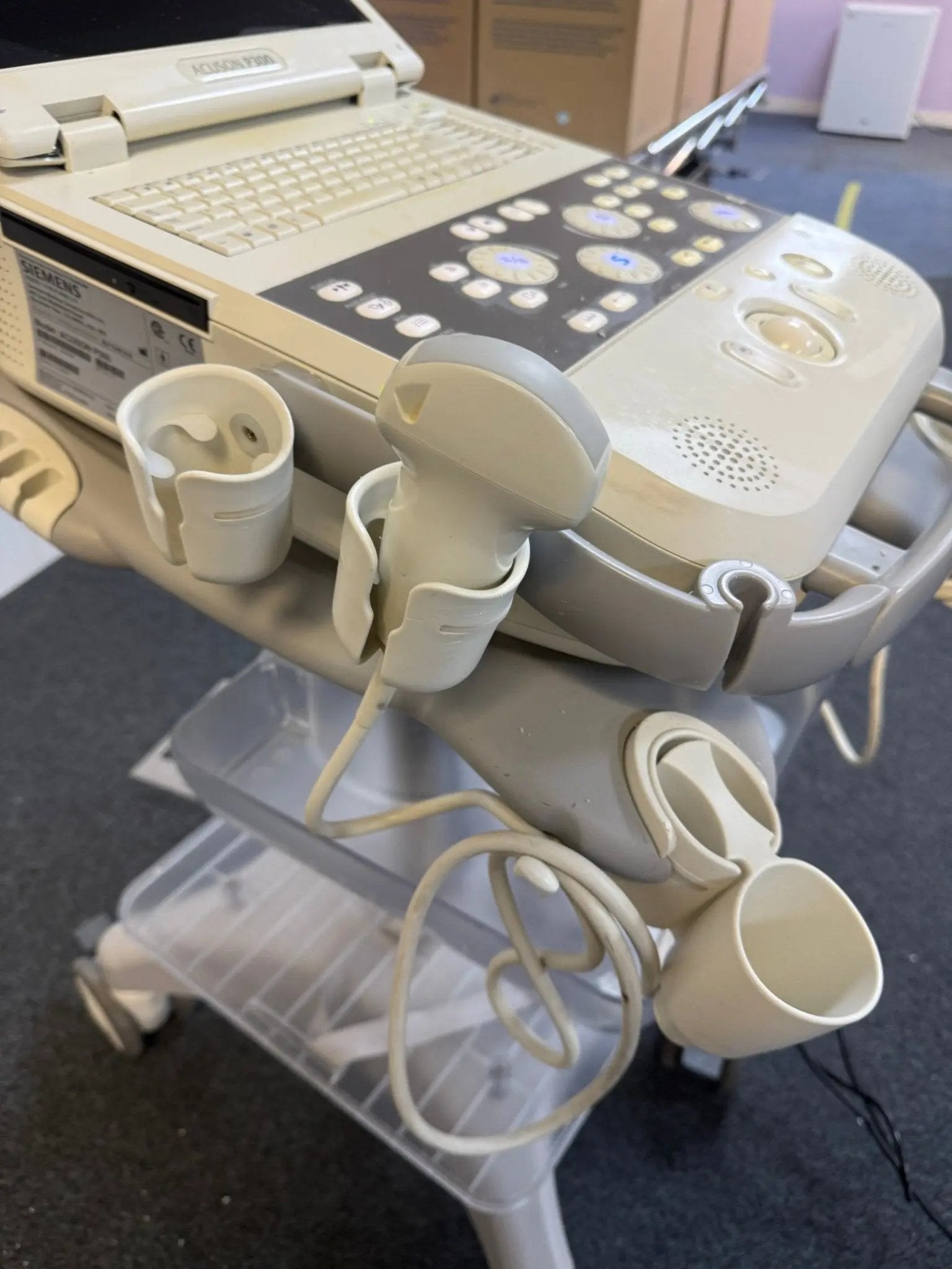 Siemens Acuson P300 Portable Ultrasound System **NO HDD** - SelfiMed UK